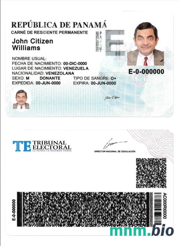 Zezwolenie na pobyt w Polsce format PSD, warstwy edytowalne